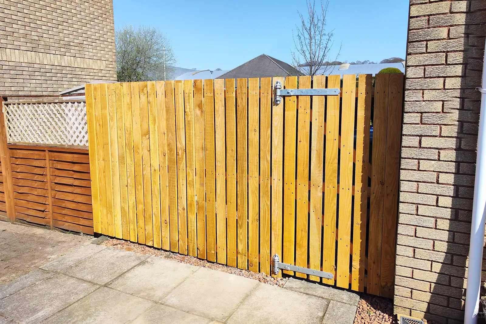 Hand Built Timber Fencing